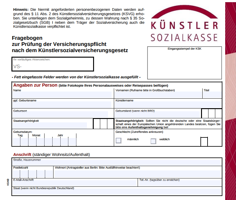 kuenstlersozialkasse