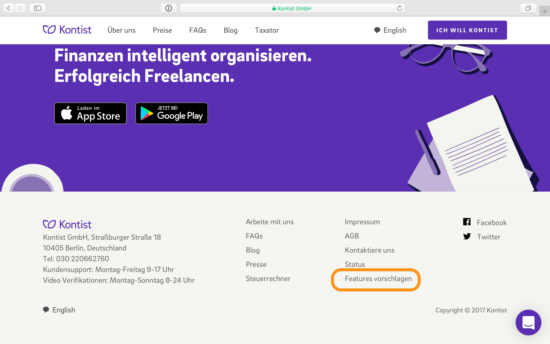 features-vorschlagen